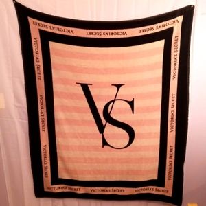 Victorias Secret logo throw blanket 47 X 55 inches
